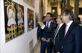 El 75 aniversario de la AGENCIA EFE, en Santiago de Compostela