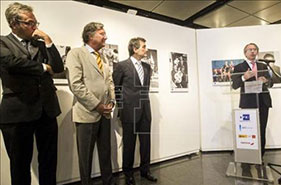 AGENCIA EFE inaugurates in Caracas a photography exhibition for its 75th anniversary