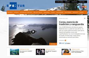 www.efetur.es, EFE’s portal on tourism and for the traveler, is born