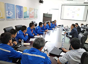 Reunión de representantes de ENUSA en Yangjiang (China)