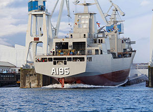 NAVANTIA bota el primer AOR para la Marina Australiana