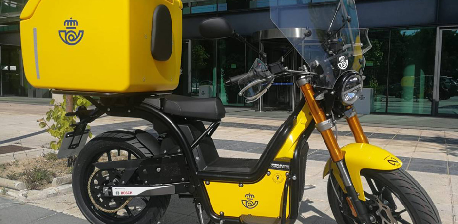 CORREOS incorporará a su flota 400 nuevas motocicletas eléctricas