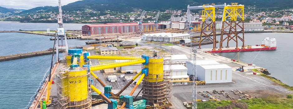 NAVANTIA y Windar colaborarán con el astillero Harland & Wolff en el mercado de parques eólicos offshore en Reino Unido
