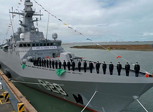 NAVANTIA entrega a la Real Marina Saudí la primera corbeta construida en la Bahía de Cádiz