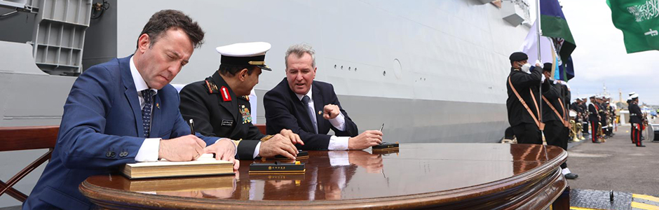 NAVANTIA delivers to the Royal Saudi Naval Forces the first corvette built in the Bay of Cadiz