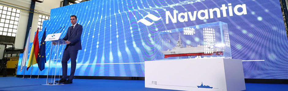 Mr. Sánchez chairs the event of the start of the construction of the first F-110 frigate, which will generate 9,000 jobs and “will guarantee the future of Ferrol’s shipyard