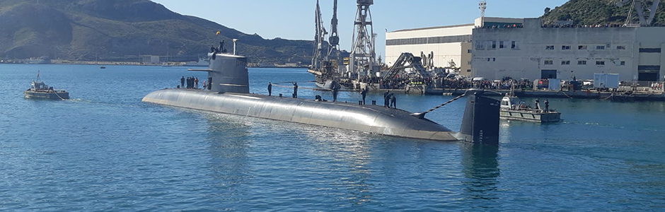 NAVANTIA: first sea sortie of the S-81 submarine “Isaac Peral” 