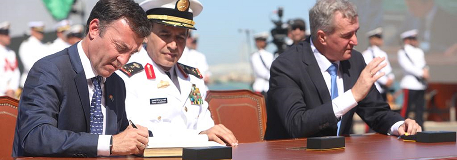 NAVANTIA entrega a la Real Marina de Arabia Saudí la segunda corbeta construida en Bahía de Cádiz