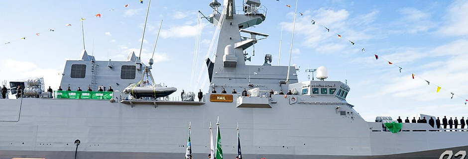NAVANTIA delivers to the Royal Saudi Naval Forces the third corvette built at the Bay Cadiz  