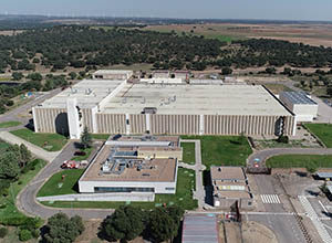 Imagen aérea de la fábrica de Juzbado (Salamanca)