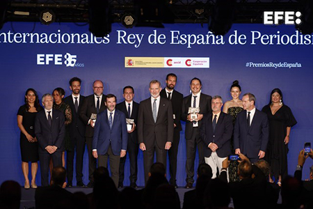 Los Premios Rey de España elogian el periodismo iberoamericano innovador, crítico y humano