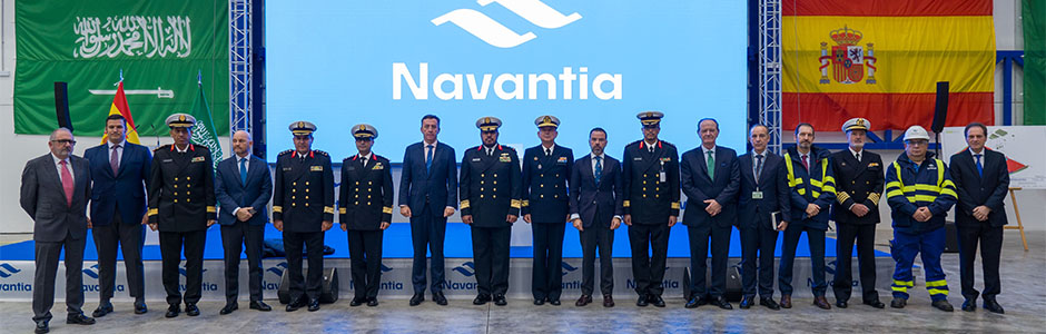 NAVANTIA inicia la construcción de la primera de tres nuevas corbetas para Arabia Saudí en el astillero de San Fernando