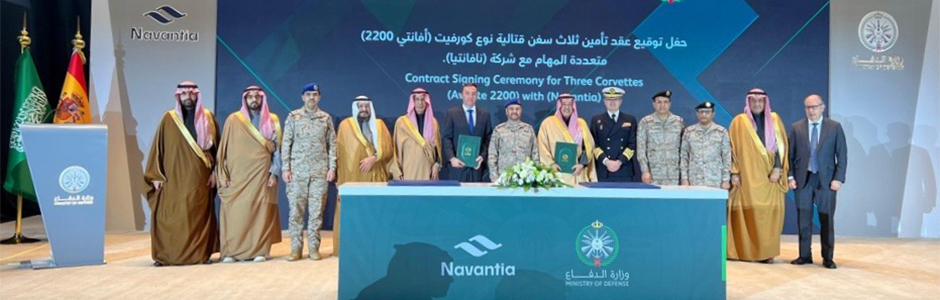 NAVANTIA will build three new Avante 2200 corvettes for Saudi Arabia 