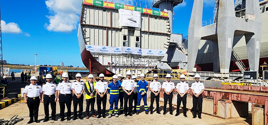 NAVANTIA pone la quilla de la séptima corbeta para Arabia Saudí en el astillero de San Fernando