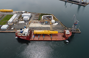 NAVANTIA and WINDAR ship off the first Hywind structures for Statoil