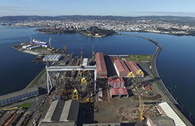 NAVANTIA construirá  cuatro jackets para el campo eólico marino de Nissum Bredning