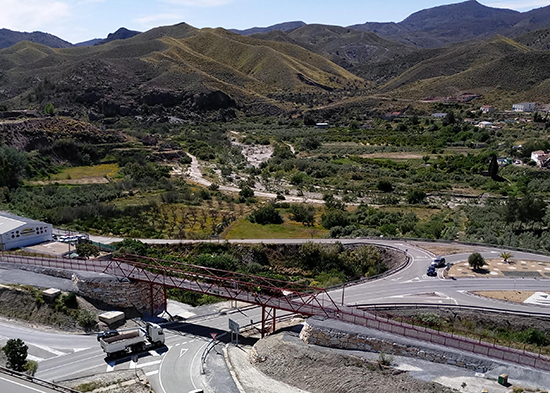 El Grupo TRAGSA avanza en la puesta a punto del Camino Natural del Almanzora