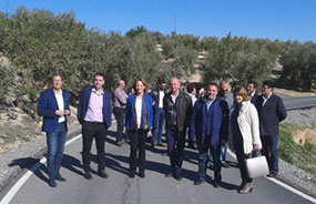 End of the Plan Conecta2, carried out by TRAGSA for improving rural roads in Andalusia